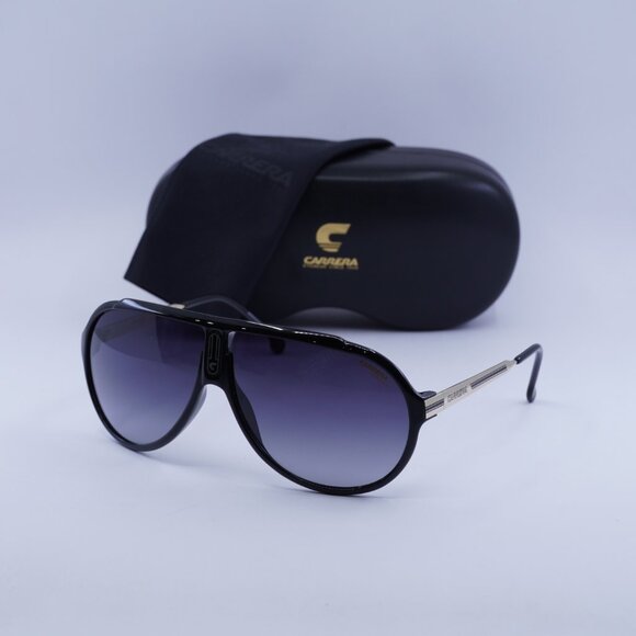 Carrera ENDURANCE65 0807 9O Aviator Sunglasses - Black/Grey - Picture 3 of 10